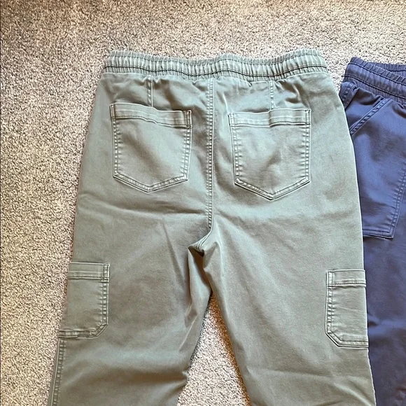 bundle of 2 Maurices Sage green and Blue Ankle Pants - Picture 6 of 6